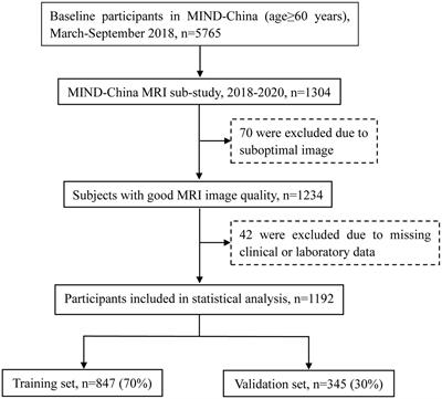Development and validation of a diagnostic model for cerebral small vessel disease among rural older adults in China